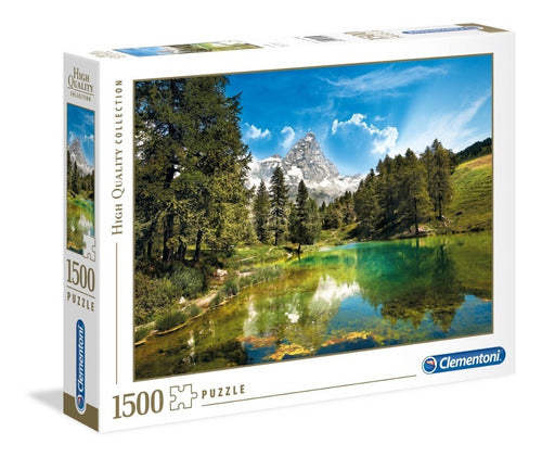 Clementoni Puzzle 1500 Pieces Blue Lake 1