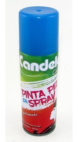 Candela Pinta Pelo Pintura Lavable Colores Cotillón X4 Unidades 6