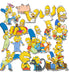 SubliJF Pack De Stickers De Los Simpsons Por 15 Unidades 1