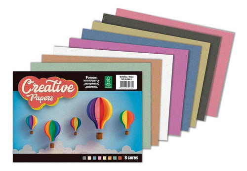 Bloco Para Educacao Artistica Creative Papers 40fls.80g. 0