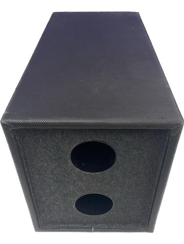 GF Cajón Acústico MDF Ductado Para Woofer 800/1200/2000 RMS 2