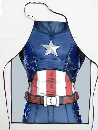 Estudiotremo Delantal Cocina Capitan America Avengers Sexy Erotico 50x65 0