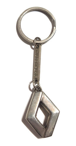 Renault Metal Keychain Car Truck Key Logo Clio Sandero 0