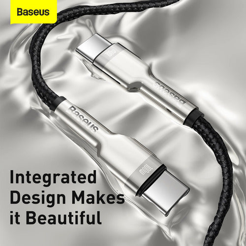 Baseus 2m USB C/USB C Fast Charging 100W Cable 5
