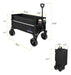 ROSONG Foldable Cart with Wheels for Beach, Camping, and Shopping 6