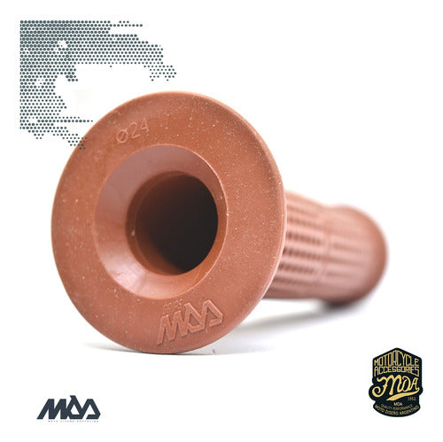 Mda Grisp Cafe Race Moto Antique Handgrips 2