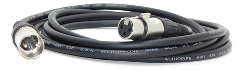 Audiopipe USA 3m Balanced XLR Cable 2