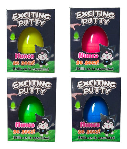 Toyz Slime Exciting Putty Glows in the Dark 1