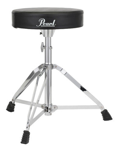 Pearl D-50 Drum Throne - Adjustable With Double Braced Legs 2