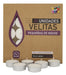 Manzana Cotillon Vela De Noche 1.45cm X25 Uni + 25 Portavelas 4.5hs 1