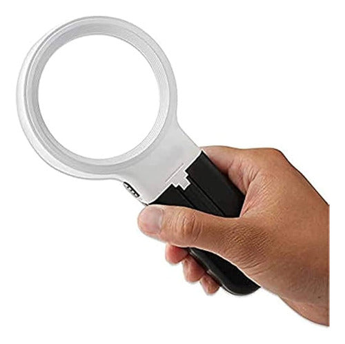 Portable Multifunctional Magnifying Glass with LED Light and Adjustable Angle 1