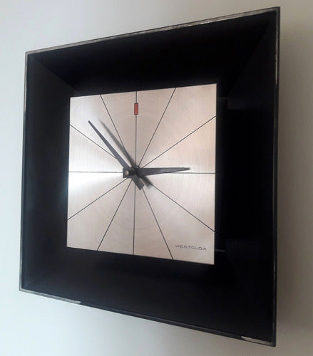 Reloj Westclox De Pared 1960´s Minimalista Funciona Canada 1