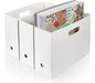 Tutata Foldable Paper Organizer, White, 30x30 Cm, 3 Units 0