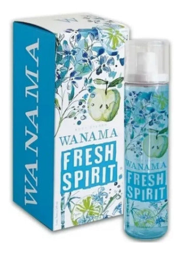 Wanama Fresh Spirit Body Splash 100ml - Wanama Body Splash Fresh Spirit  100Ml