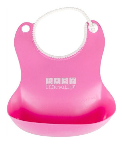 Baby Innovation 030780-20 Silicone Bib 0