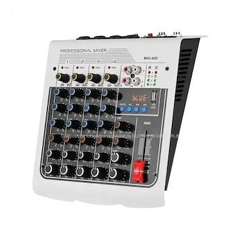 Ross Professional Mixer X400 - 4 Channels Bluetooth USB 3