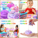 HERMES SHOP Kit De Slime Diverso Para Niños De 6 A 1 Relajante 2