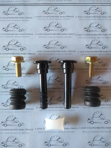 2 Kit Reparo Pino Guia Pinça Freio Suzuki Sx4 2