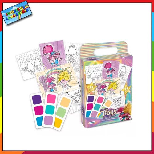 Tapimovil Creative Watercolor Art Set - Trolls Kids C 1