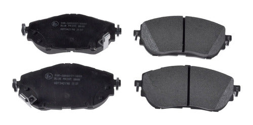 Front Brake Pad Set for Toyota Corolla 2016 and Newer 0