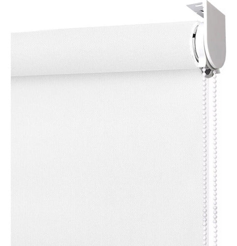 Tushop Roller Blackout Cortina Oscuridad Blanco 80x200cm 0