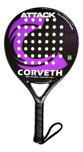 Corveth Paleta Padel Attack Potencia Y Control - N D G 1