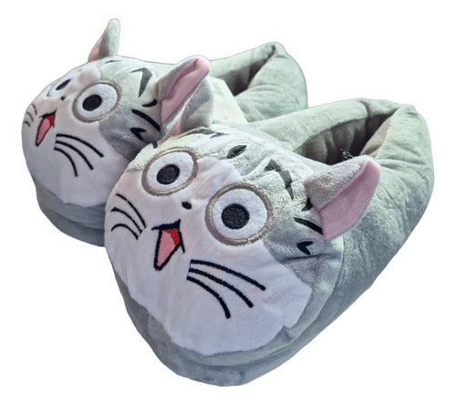 Pantuflas Pantuflas Gato Super Divertido Y Abrigadita 0