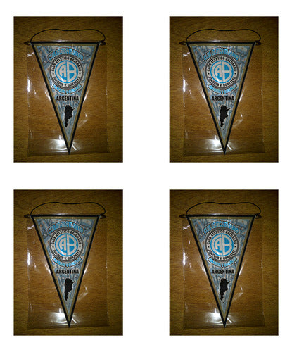 37cm Full Color Belgrano Monte Quemado Pennant 0