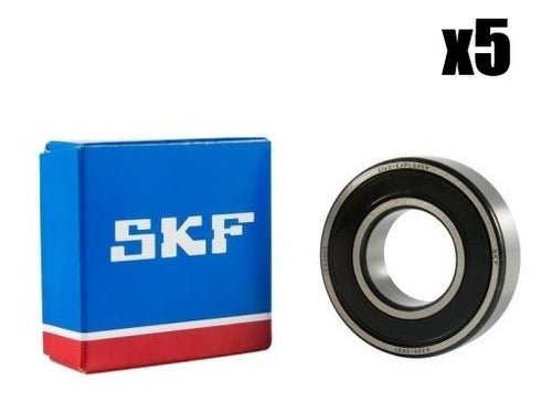 Rodamiento 6002 2rs C3 - Skf (15mm X 32mm X 9mm) 5 Unidades 1