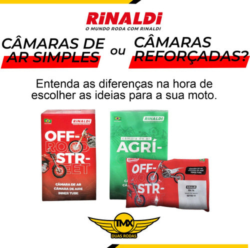 Camara De Ar Moto Rh 17 (2.50-17) Biz/pop/gs120/yes  Diant 2