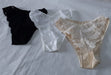 Meu Ben Pack of 3 Fine Lace and Lycra Panties 3