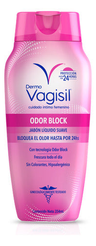 Jabón Líquido Dermo Vagisil Odor Block 354ml Cuidado Intimo 0