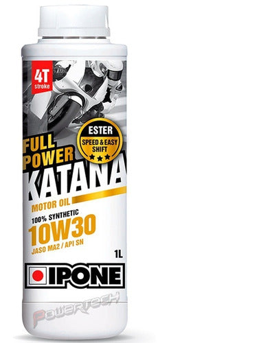 Lubricante Aceite Sintetico Katana Full Power 4t 10w30 Ipone 0