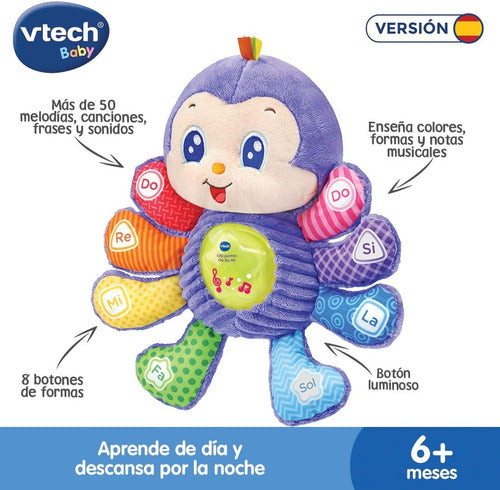 Lila Patitas Do Re Mi Interactive Plush Toy by VTech for Babies 2