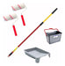 MUNDOCOLOR Kit Pintor 2 Rodillos + Bandeja + Extensible + Balde 0