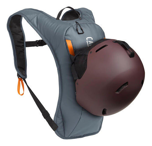 Paquete De Hidratación Camelbak Zoid 70oz, Gris/naranja 2