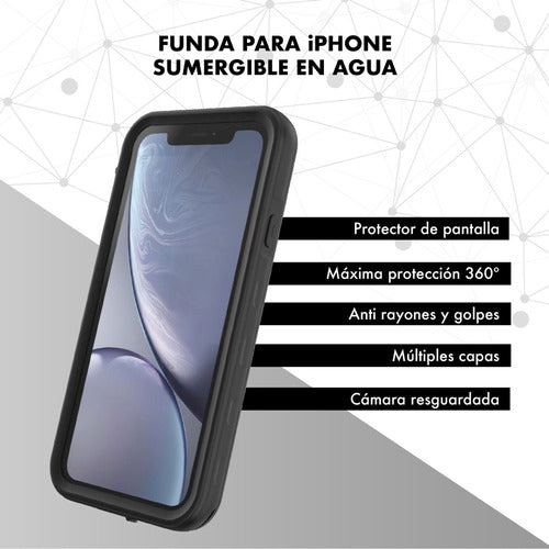 Funda Compatible iPhone 13 - Sumergible Agua - Alto Impacto 1