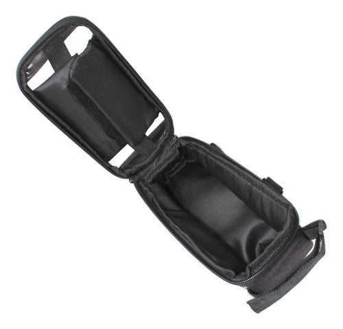 Bolso Estuche Porta Celular Bicicleta Negro 3