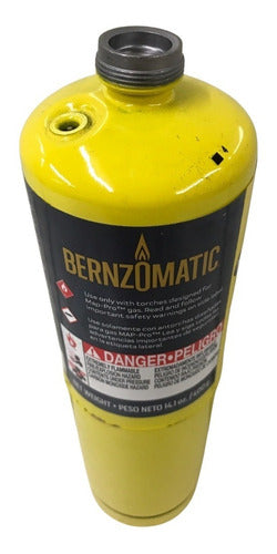 Benzomatic 400g Yellow Map Gas Cylinder for Welding 1