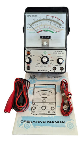 Multimetro Analogico Para Motores Kamoden 77 Origen Japones 0