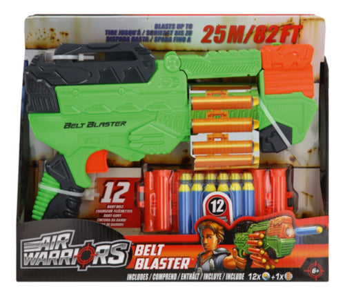 Pistol Belt Blaster Dart Launcher X12 Air Warriors 0