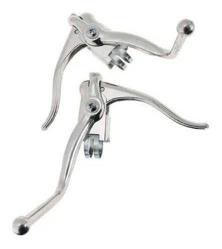 Sypo Double Lever Brake Handles For Road Bicycles In Aluminum 0