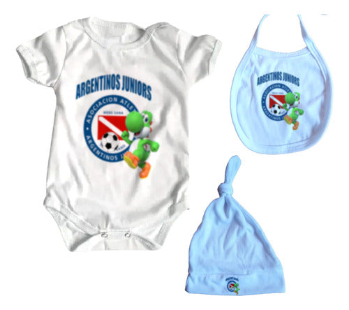 Baby Clothing Set x3 Pieces Argentinos Juniors 0