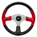 Warvol Universal Sports Steering Wheel 35cm 350mm Without Hub 0