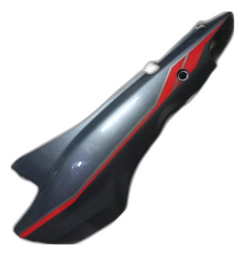 Zanella Left Side Fairing Black ZB 110 RT Pro 1