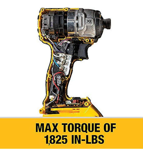 DeWalt DCF887M2 20V MAX XR Li-Ion 4.0 Ah Brushless 0.25" Impact Driver Kit 4