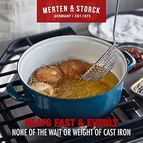 Merten & Storck 5.3QT Round Dutch Oven with Lid 2