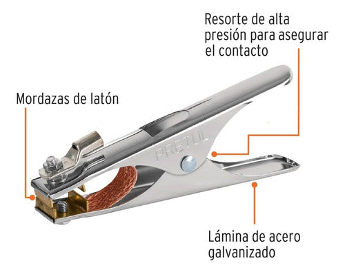 Pinza Porta Maza 300 Amp Sin Cable Pretul 24234 1