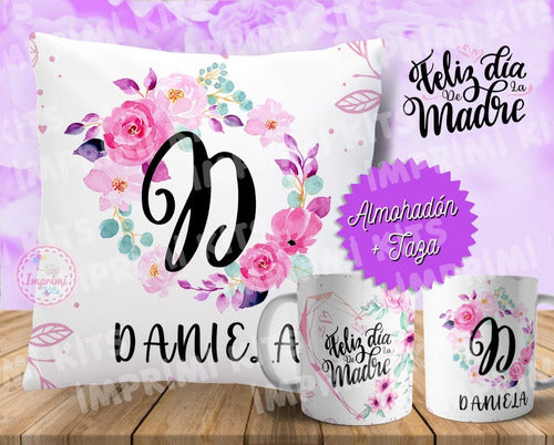 Plantillas Día De La Madre Tazas Y Almohadones Sublimar #2 4