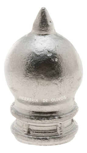 Herrería De Olivos Aluminum Ball Sphere with Spike - Pack of 1 Unit 0